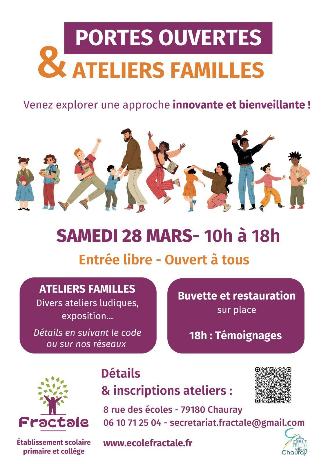 Portes Ouvertes École Fractale